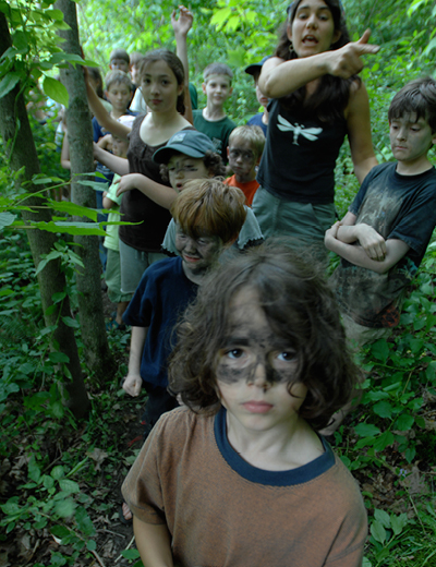 Children in the Forest | Flying Deer Nature Center